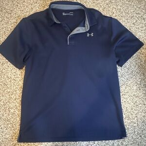 Under Armour Men's Navy Polo Shirt